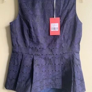 Sail to Sable jacquard jane top - size XS - Retail $148 NWT